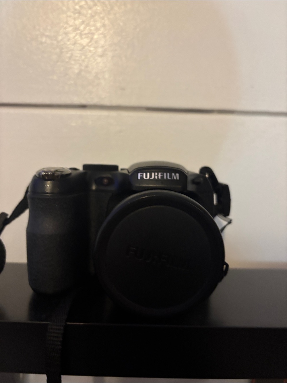 Fujifilm Black Compact Digital Camera with Lens Cap